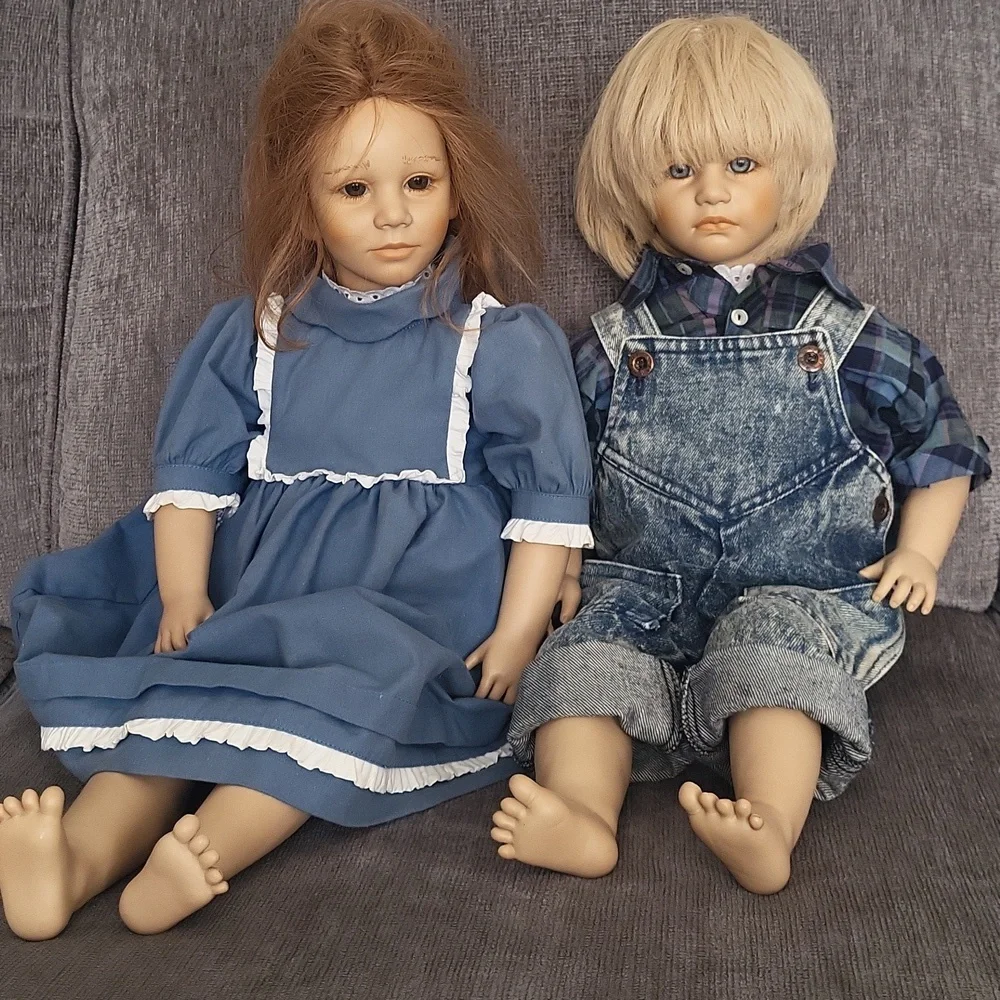 Puppen Kinder The American Heartland Collection Toni & Timmi